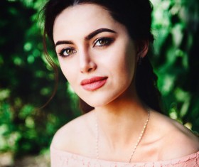 Bride makeup Stock Photo