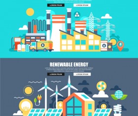 Business banners template design vector 01