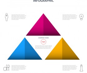 Business strategy infographic template vector 02
