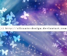 Butterfly Bokeh Photoshop Brushes