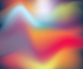 Colored bright blured effect background vectors 08