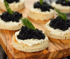 Delicious caviar Stock Photo 02