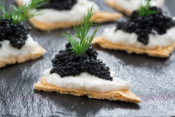 Delicious caviar Stock Photo 03