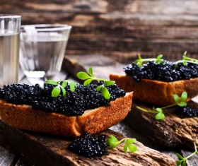 Delicious caviar Stock Photo 06