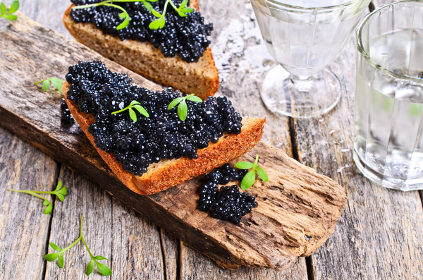 Delicious caviar Stock Photo 07