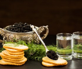 Delicious caviar Stock Photo 08
