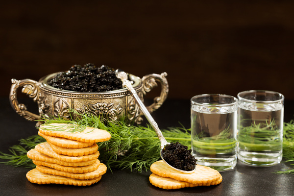 Delicious caviar Stock Photo 08