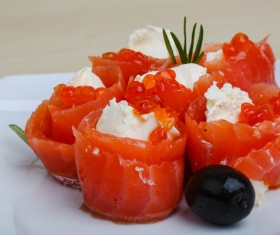 Delicious caviar Stock Photo 10