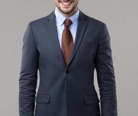 Elegant handsome young male model Stock Photo 10