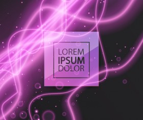 Elegant light lines wavy background vector 12