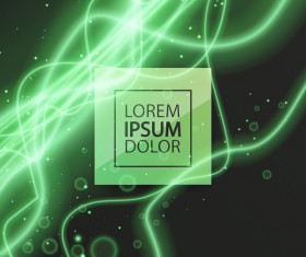 Elegant light lines wavy background vector 13