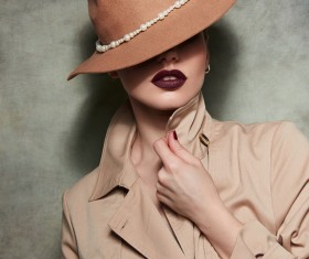 Fashion dress up woman Stock Photo