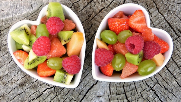 Fresh fruit in the bowl Stock Photo
