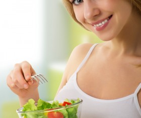 Girl Healthy Lifestyle Stock Photo 01