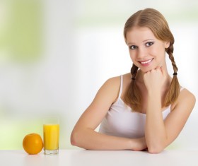 Girl Healthy Lifestyle Stock Photo 05