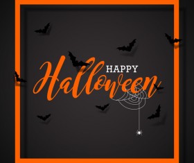 Halloween sale background black vector 04
