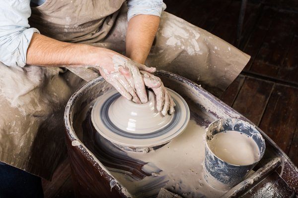 Handmade ceramic production Stock Photo 07