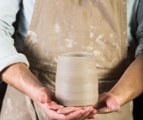 Handmade ceramic production Stock Photo 10
