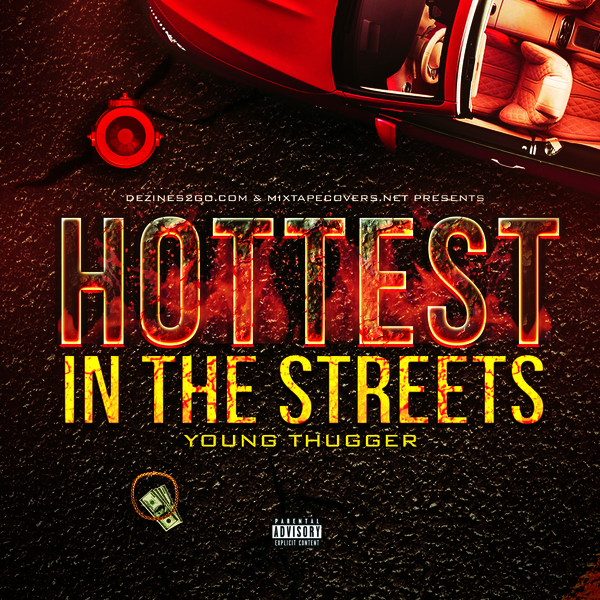 Hottest in the Street Cover Psd Template