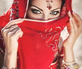 Indian bride Stock Photo