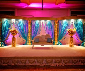 Indian wedding place Stock Photo 01
