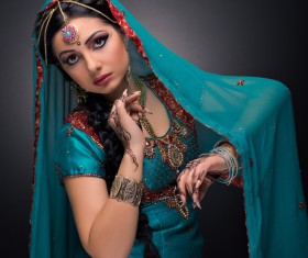 Indian woman Stock Photo 01