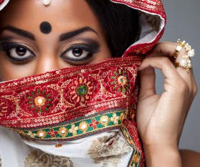 Indian woman Stock Photo 05