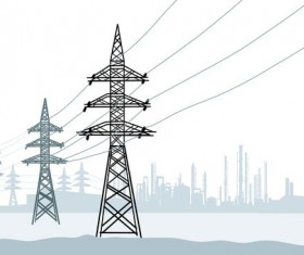 Industrial electricity vector material