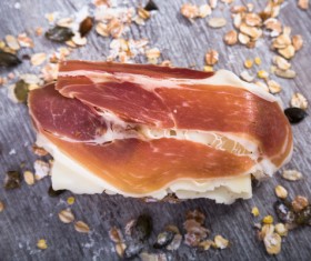 Italian Sausage Oil Breakfast Bread Stock Photo 04