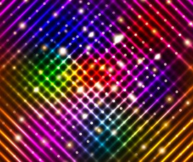 Mesh colorful glowing background vector