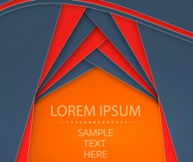 Modern fashion business background vector 02