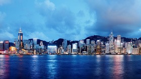 Night city lights Stock Photo 23