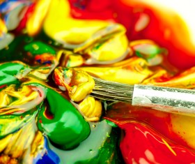 Oil paints Stock Photo 07