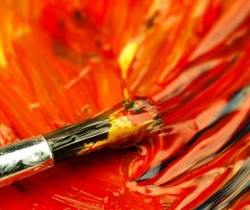 Oil paints Stock Photo 08