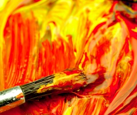 Oil paints Stock Photo 09