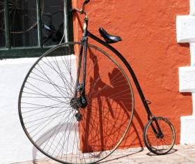 Old bikes Stock Photo 03