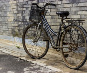 Old bikes Stock Photo 04