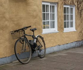 Old bikes Stock Photo 09