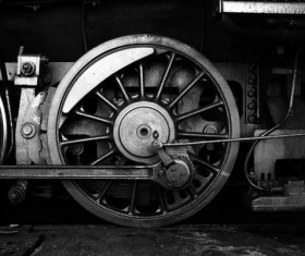 Old steam train Stock Photo 13