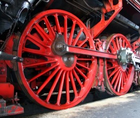 Old steam train Stock Photo 14