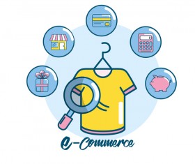 Online shopping business illustration 10