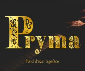 Pryma font
