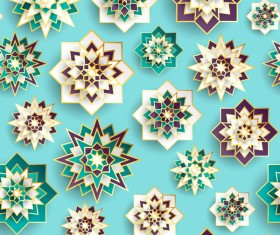 Seamless Islamic styles pattern vector
