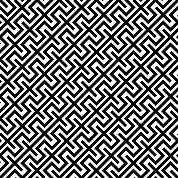 Seamless black with white art pattern vector 07