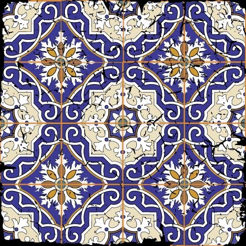 Seamless classical decorative pattern vector 02