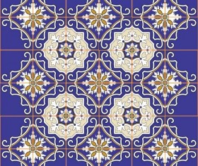 Seamless classical decorative pattern vector 03