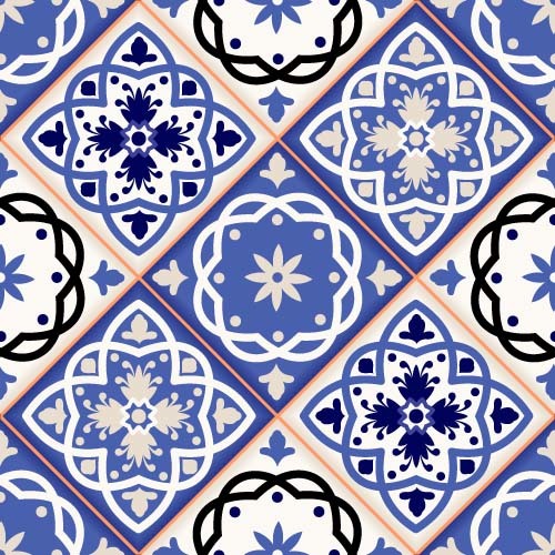 Seamless classical decorative pattern vector 04