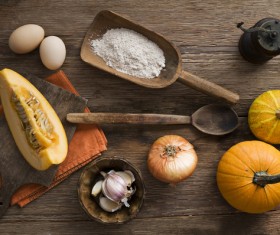 Tasty autumn food Stock Photo 03