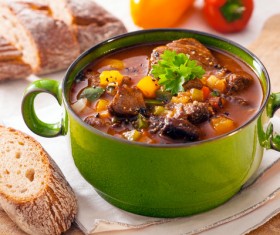 Tasty autumn food Stock Photo 14