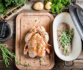 Tasty autumn food Stock Photo 17